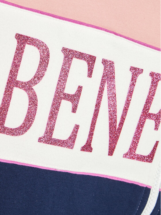 United Colors Of Benetton United Colors Of Benetton Felpa 3GNSC501C Rosa Regular Fit