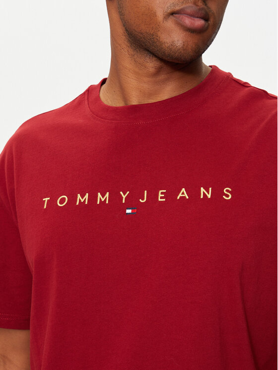 Tommy Jeans Tommy Jeans T-shirt DM0DM19694 Crvena Regular Fit