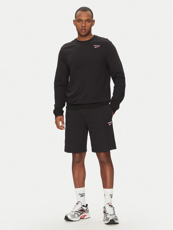 Reebok Reebok Pulóver 100221788 Fekete Regular Fit