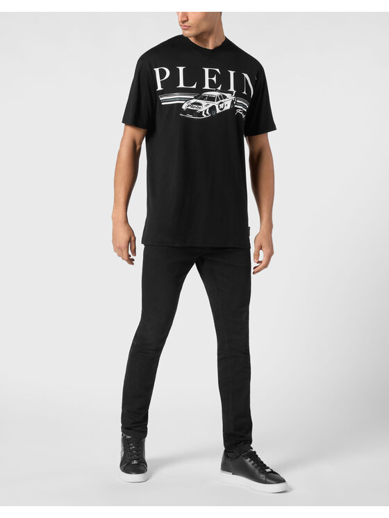 PHILIPP PLEIN PHILIPP PLEIN T-Shirt 21189 Czarny Regular Fit