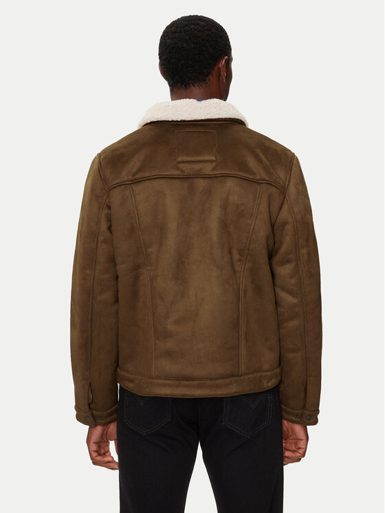 Levi's® Levi's® Ovčje usnje 001YT-0001 Rjava Regular Fit