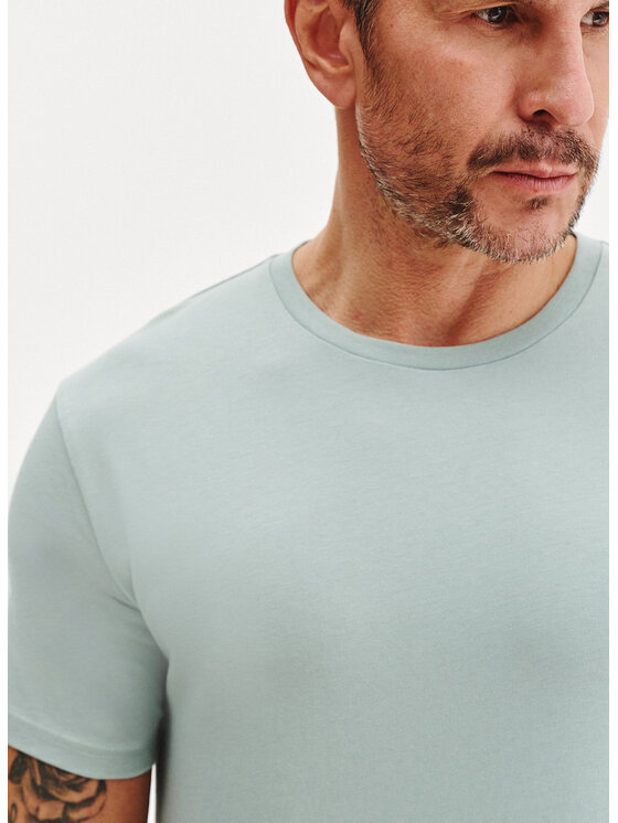 Pako Lorente Pako Lorente T-Shirt P25SF-TT-003 Zielony Regular Fit