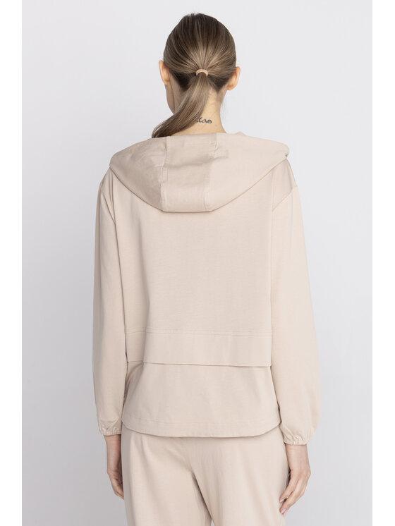 Deni Cler Milano Deni Cler Milano Bluza T-DC-W004-F2-10-13-1 Beżowy Regular Fit