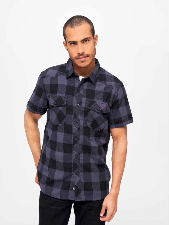 Brandit Brandit Koszula 4032.28.3XL Czarny Regular Fit