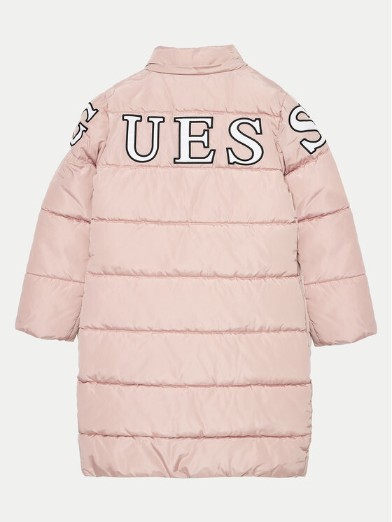 Guess Guess Μπουφάν πουπουλένιο J4BL27 WB240 Ροζ Regular Fit