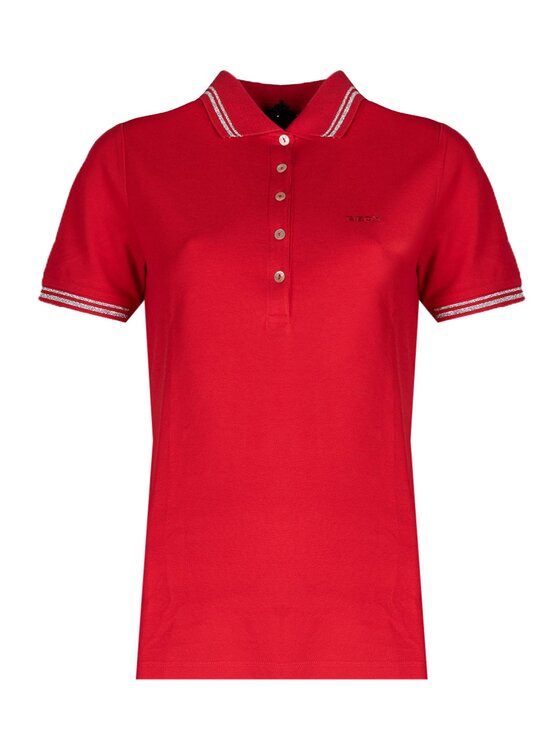 Geox Geox Polo W1210A/T2649 | W Sustin Czerwony Regular Fit