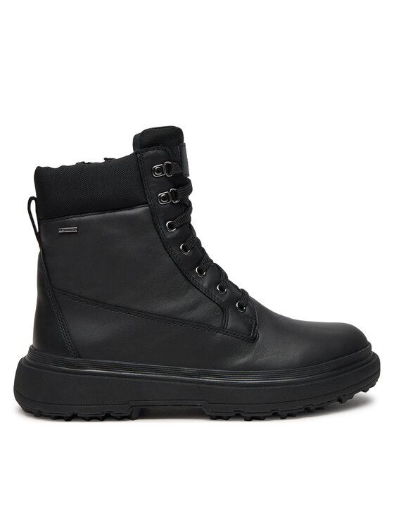 Geox Geox Schnürstiefeletten D46XMB 08511 C9999 Schwarz