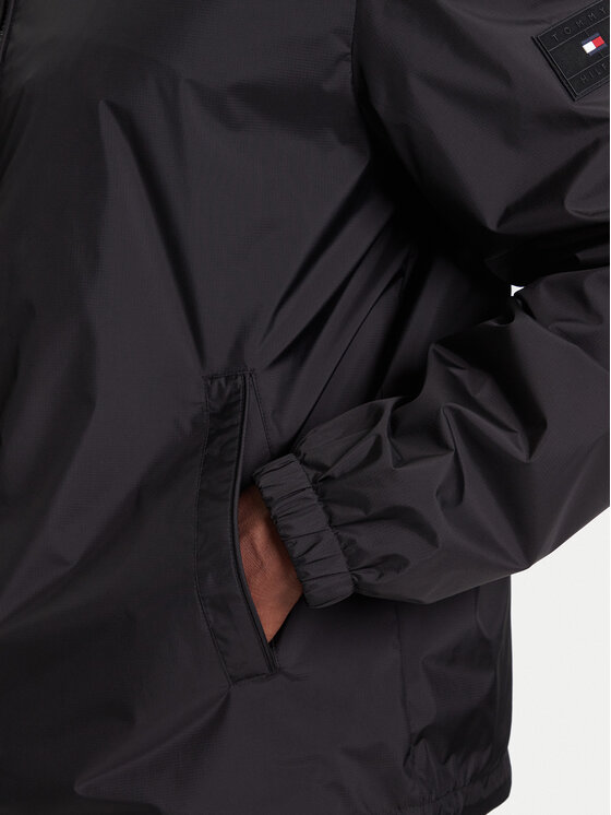 Tommy Hilfiger Tommy Hilfiger Преходно яке MW0MW40225 Черен Regular Fit