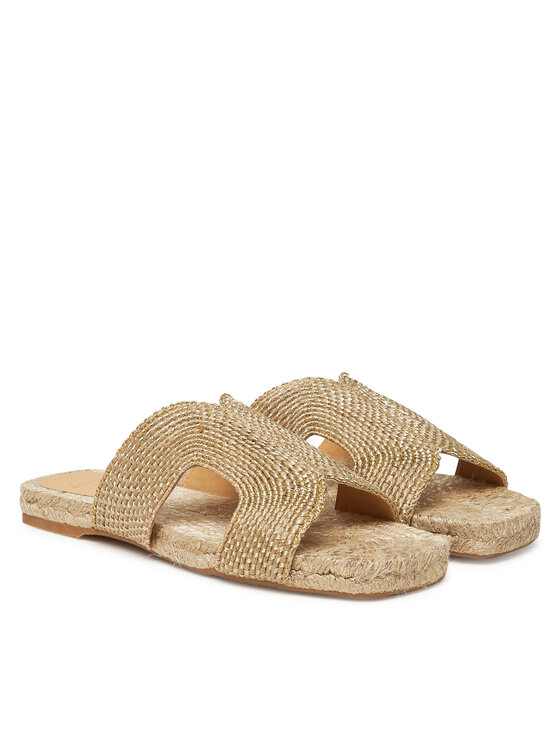 Castañer Castañer Espadryle Puri/256 025709 Złoty