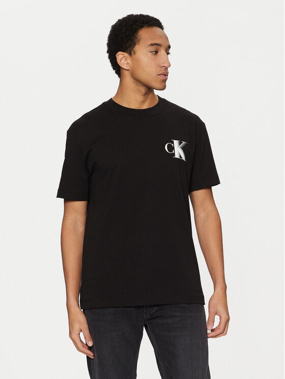 Calvin Klein Jeans Calvin Klein Jeans Tricou J30J327475 Negru Regular Fit
