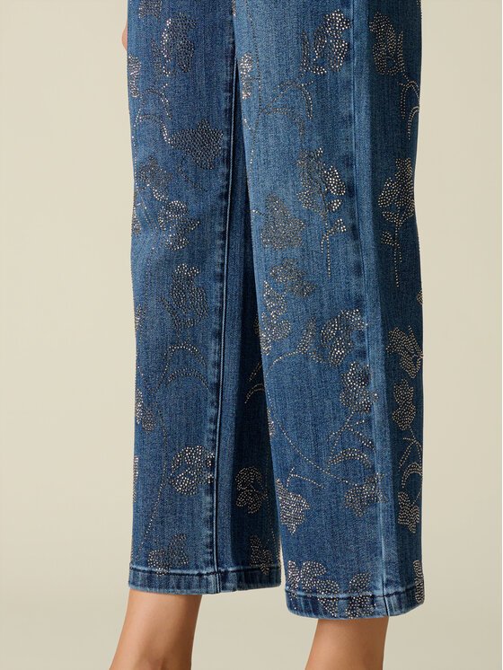 Oltre Oltre Jeans P43JR009891N034 Blu Boy Fit