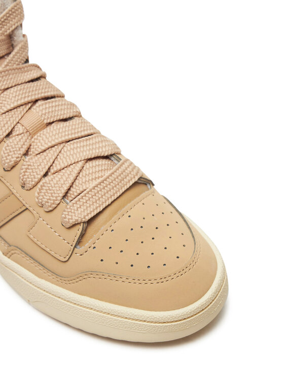 adidas adidas Sneakersy Rapid Court Mid Winterized JR2803 Beżowy
