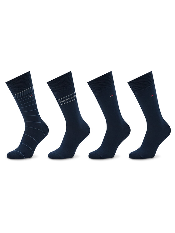 Tommy Hilfiger Tommy Hilfiger Lange Socken 701220146 Dunkelblau