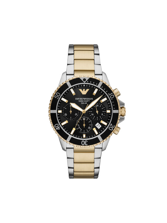 Emporio Armani Hodinky World Explorer AR11680 Strieborná