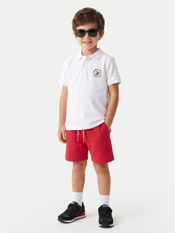 Beverly Hills Polo Club Beverly Hills Polo Club Pólóing P-SS26B-P42560 Fehér Regular Fit