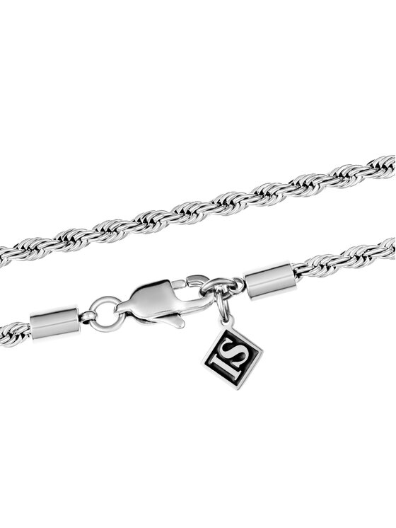 ICED STUFF ICED STUFF Lančić Rope Bijelo zlato