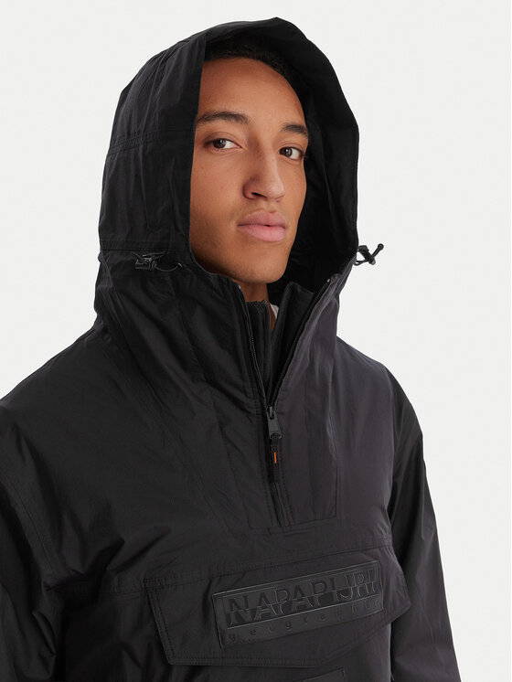 Napapijri Napapijri Anorák RF Next WB NP0A4FI3 Fekete Loose Fit