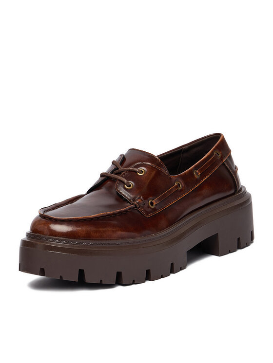 DeeZee DeeZee Półbuty CEO-LI25174-4 Brązowy