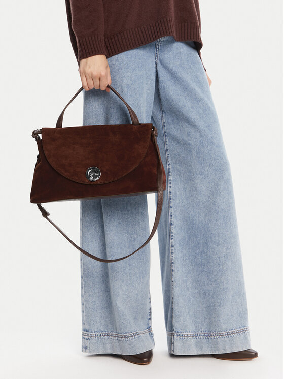 Coccinelle Coccinelle Handtasche Toc Coccinellenikla Suede Bim E1 TOC 18 01 01 Braun