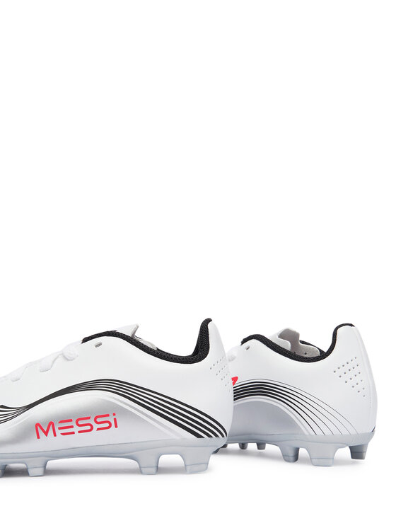 adidas adidas Futbalové topánky F50 Messi Club JP7457 Biela