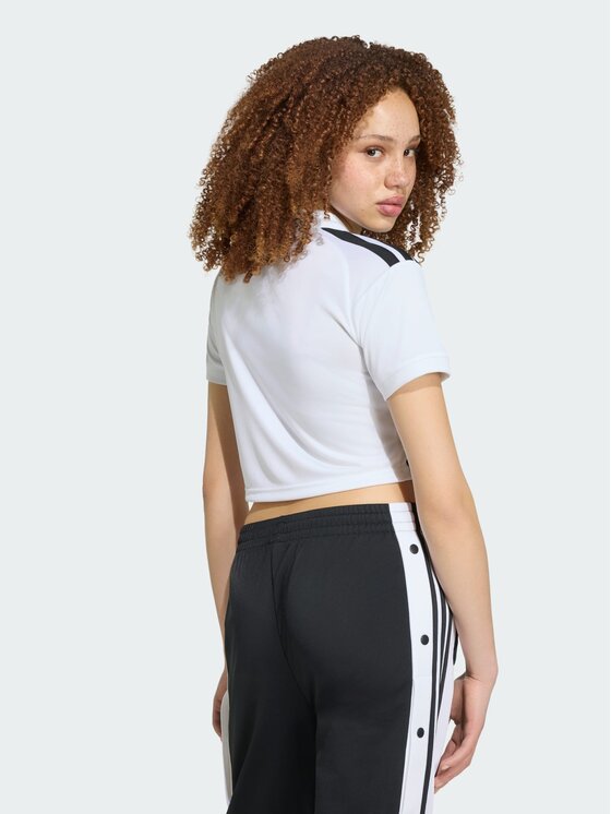 adidas adidas Koszulka techniczna 169698 Biały Regular Fit