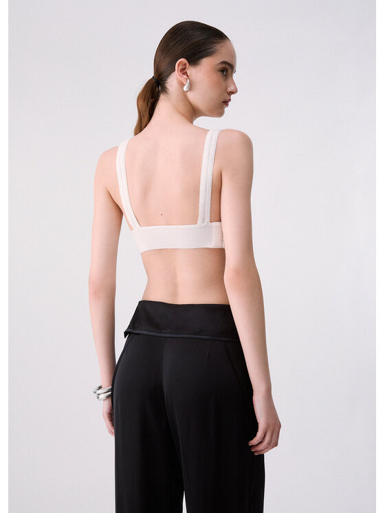 Liu Jo Liu Jo Top CF6260MA77Q10701 Bianco Regular Fit