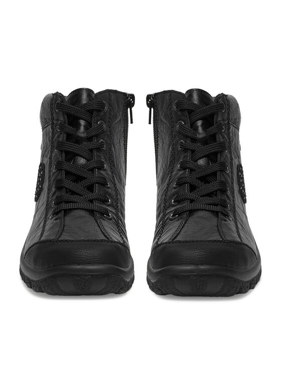 Rieker Rieker Schnürschuhe CEO-L7110-01 Schwarz