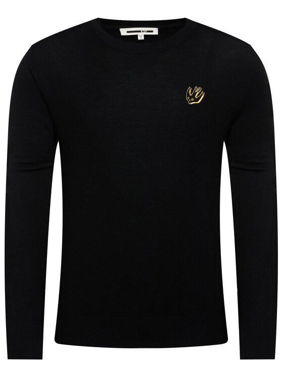MCQ Alexander McQueen MCQ Alexander McQueen Πουλόβερ 578041 RON09 1000 Μαύρο Regular Fit