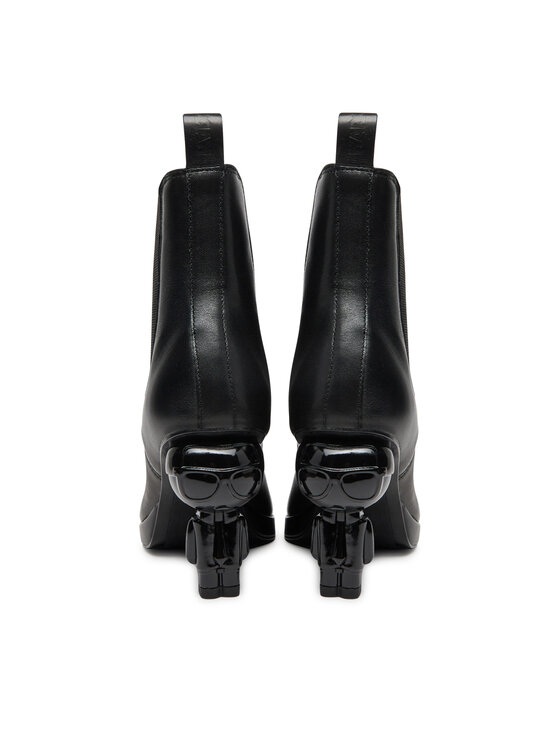 KARL LAGERFELD KARL LAGERFELD Botine KL39044 Negru