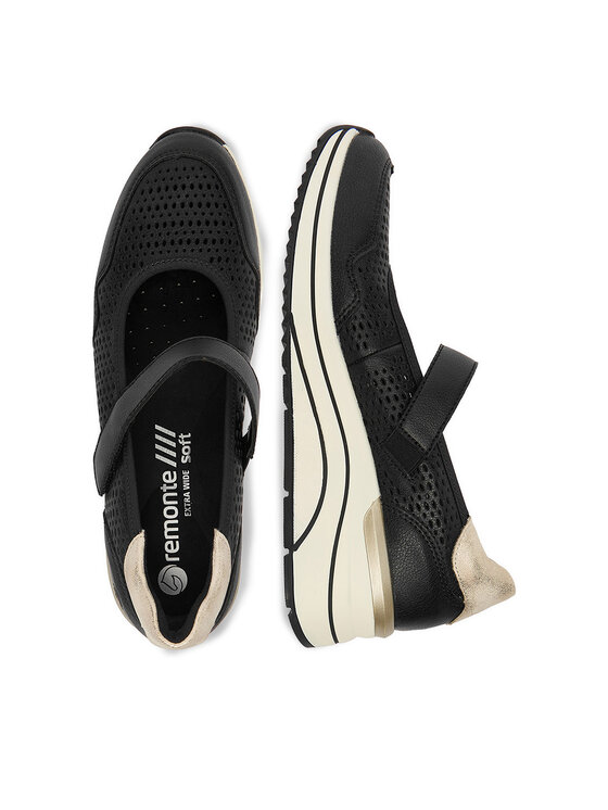 Remonte Remonte Halbschuhe CEO-D0T21-03 Schwarz