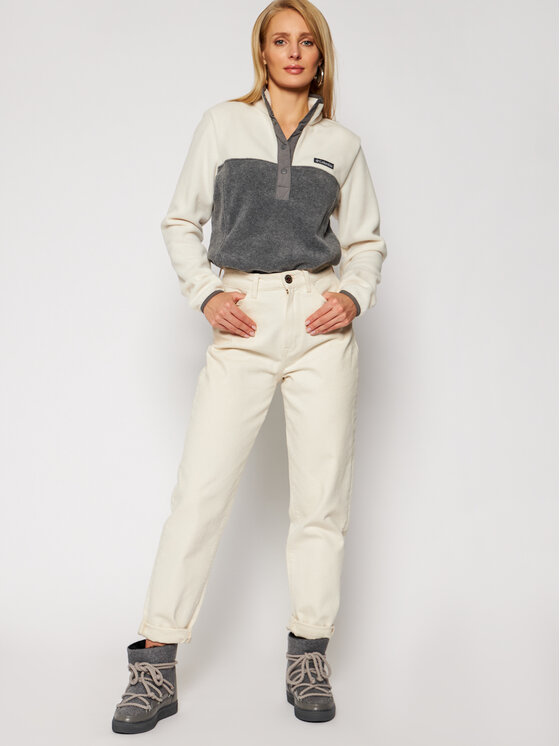 Columbia Columbia Fleecová mikina Benton 1860991 Sivá Regular Fit