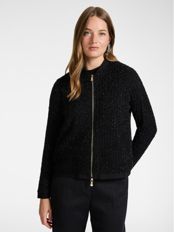 Elena Mirò Elena Mirò Felpa G818Z000732N033 Nero Regular Fit
