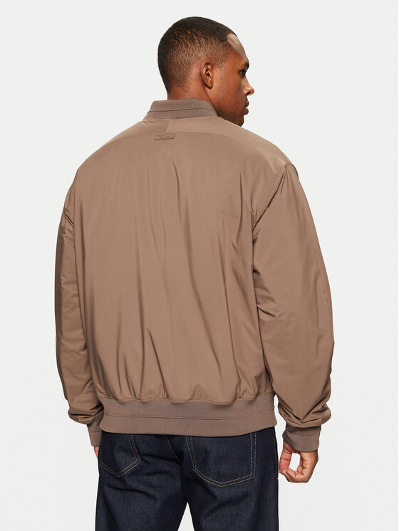 Calvin Klein Calvin Klein Kurtka bomber Hero 00040EM567 Beżowy Regular Fit