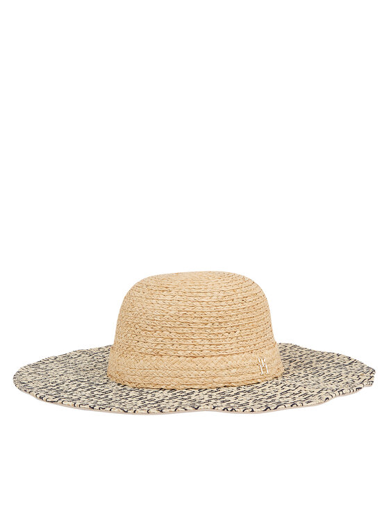 Tommy Hilfiger Klobuk Beach Summer Straw Hat AW0AW16042 Écru