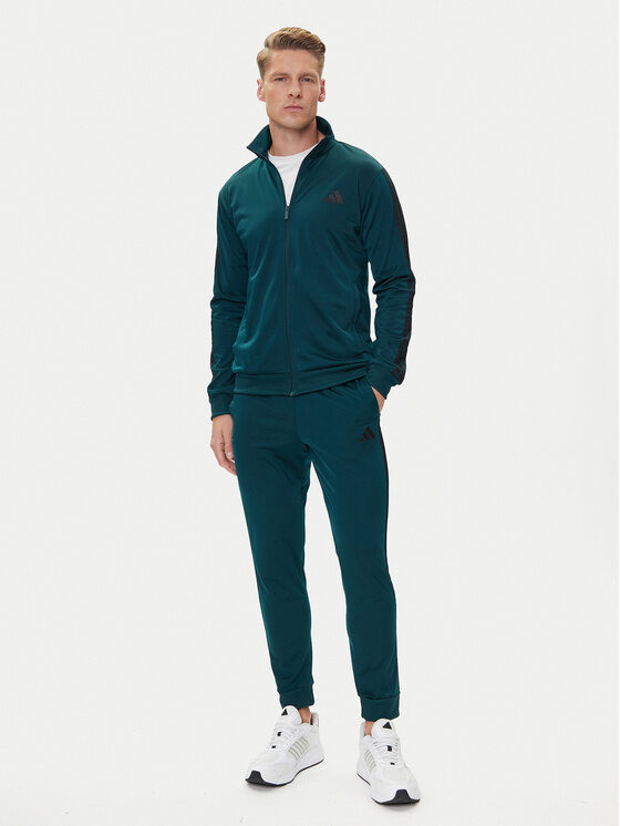 adidas adidas Trening Basic 3-Stripes JX5502 Verde Regular Fit