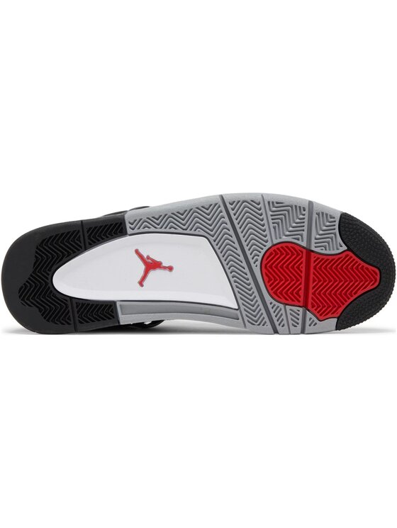 Nike Nike Sneakersy 4 Retro SE Black Canvas Czarny