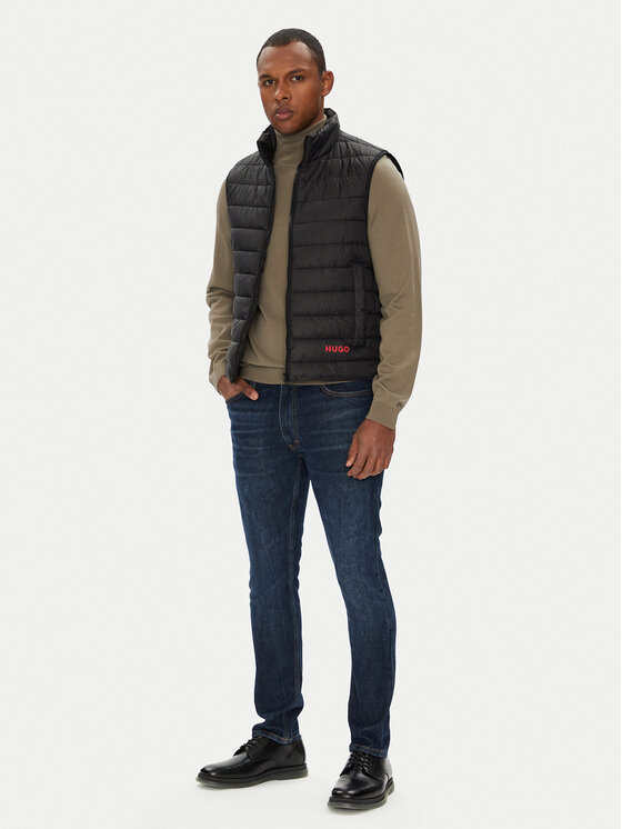 HUGO HUGO Liemenė Brentino2521 50544544 Juoda Regular Fit