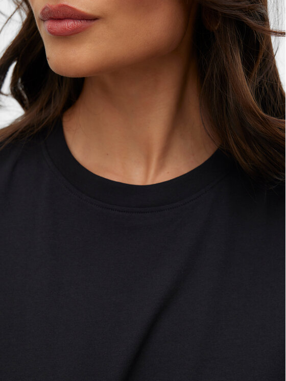 Vero Moda Vero Moda T-Shirt Paulina 10316991 Czarny Regular Fit