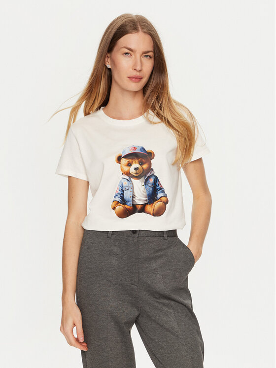 ViCOLO ViCOLO Футболка RS0026 Білий Regular Fit