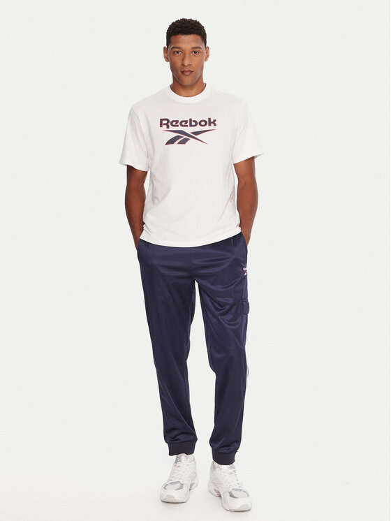 Reebok Reebok Póló RK25157CCM Fehér Regular Fit