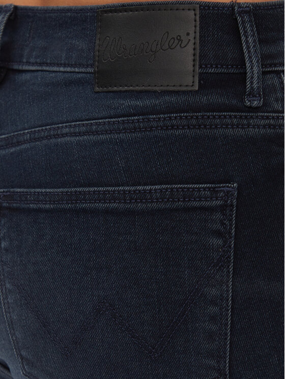 Wrangler Wrangler Jeansy Kourt 112342857 Granatowy Skinny Fit