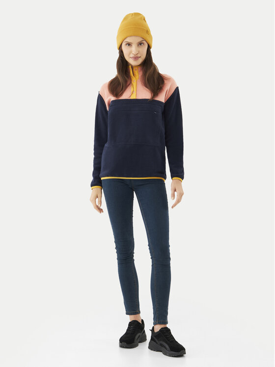 Viking Viking Bluza Bamboo Lakeside Lady 740/25/4242 Granatowy Regular Fit