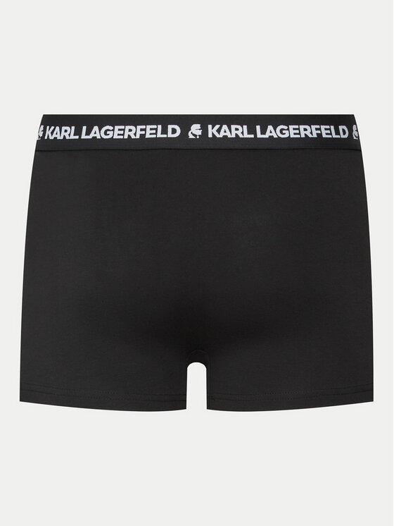 KARL LAGERFELD KARL LAGERFELD Set od 3 para bokserica 245M2113 Crna