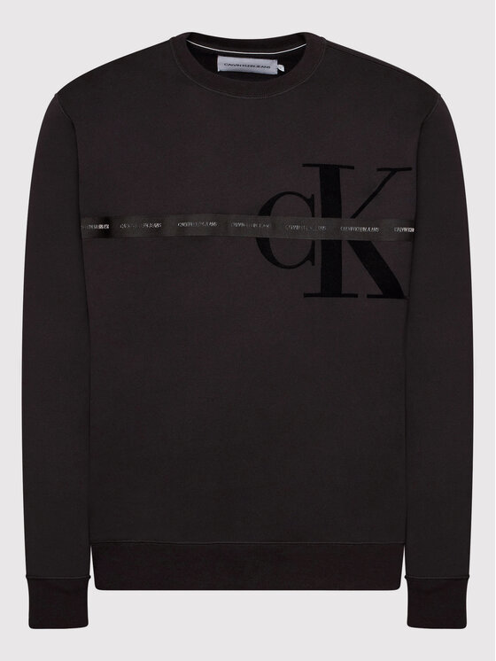 Calvin Klein Jeans Džemperis J30J318790 Juoda Regular Fit • Modivo.lt