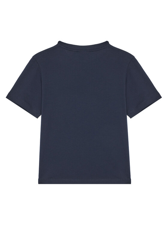 EA7 Emporio Armani EA7 Emporio Armani T-Shirt 7B000020 AF10378 UB102 Granatowy Regular Fit