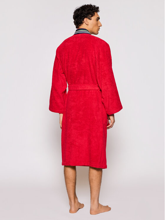 Lacoste Lacoste Hommikumantel Lclub Punane