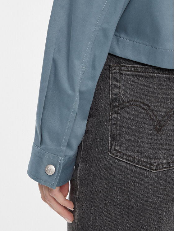 Calvin Klein Jeans Calvin Klein Jeans Marškiniai J20J223241 Mėlyna Oversize
