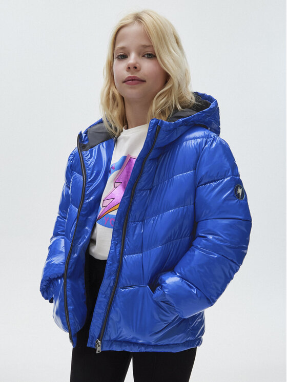 Mayoral Zimné bundy 7.417 Modrá Regular Fit