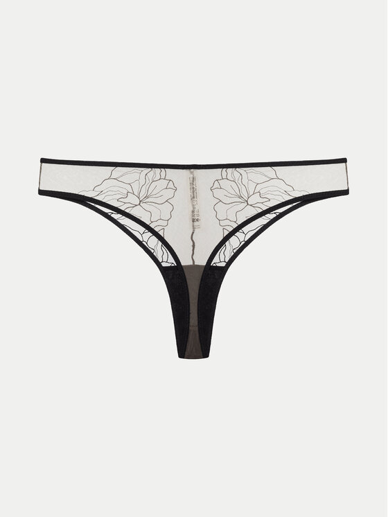 Undress Code Undress Code Klašične gaćice Wildflower 658 Crna