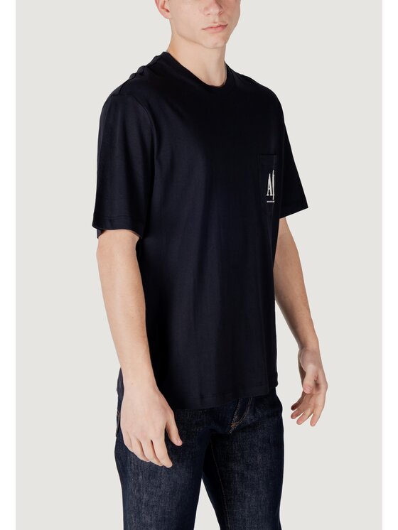 Armani Exchange Armani Exchange T-Shirt XM000366 AF12308 Niebieski Shirt Fit